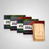 WILD STONE SOAP 4*75G