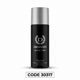 DENVER DEODORANT BODY SPRAY BLACK CODE 150ML / 96G