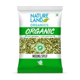 NATURE LAND ORGANIC MOONG SPLIT 1KG