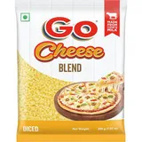 GO CHEESE PIZZA BLEND MOZZARELLA + CHEDDAR 200G