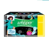 WHISPER THICK BINDAZZZ NIGHTS XXXL 10 PADS 350/-