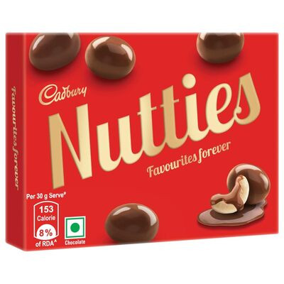 CADBURY NUTTIES FAVOURITES FOREVER 30G