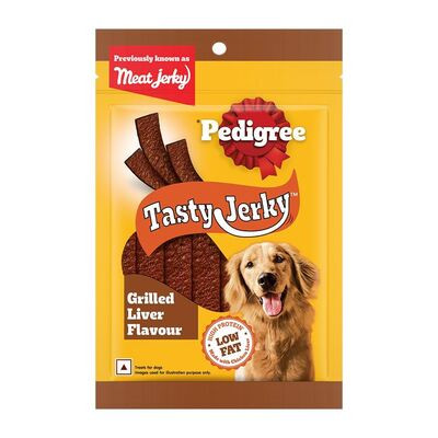 PEDIGREE MEAT JERKY GRILLED LIVER FLAVOR 80G