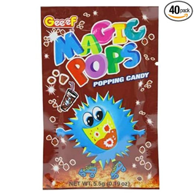 MAGIC POPS STRAWBERRY/ COLA FLAVOUR 5.5G