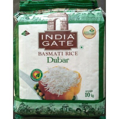INDIA GATE BASMATI RICE DUBAR 10KG