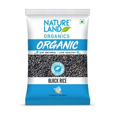 NATURE LAND BLACK RICE 500G