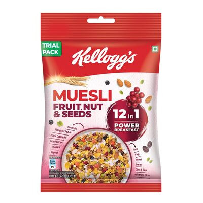 KELLOGGS MUESLI FRUIT , NUT & SEEDS 75G