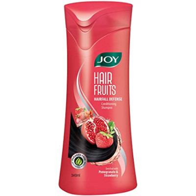 JOY HAIR FRUITS HAIRFALL DEFENSE SHAMPOO 340ML
