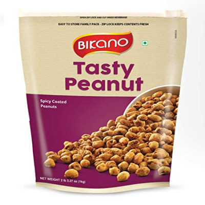 BIKANO TASTY SPICY COATED PEANUTS 200+50G EXTRA