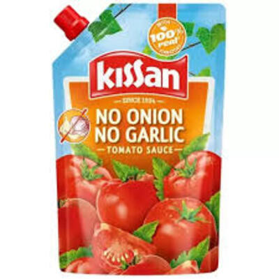 KISSAN NO ONION NO GARLIC TOMATO SAUCE 425G