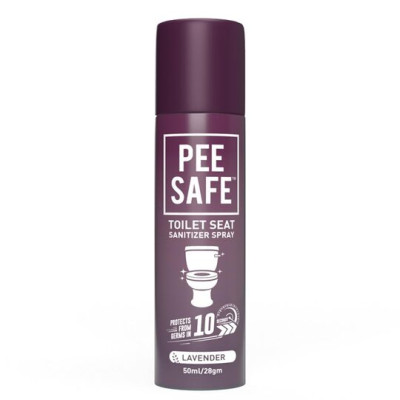 PEE SAFE TOILET SEAT SANITIZER LAVENDE SPRAY 50 ML