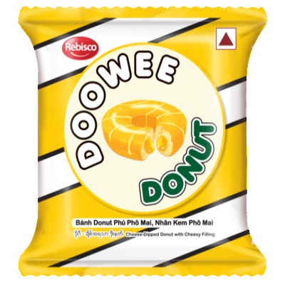 REBISCO DOOWEE DONUT ORANGE DIPPED 30G