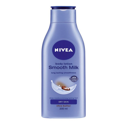 NIVEA BODY LOT. SMOOTH MILK 200ML