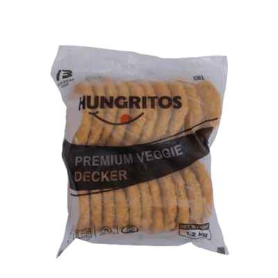 HUNGRITOS VEGGIE BURGER PATTY 1.2 KG