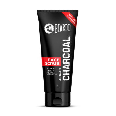 BEARDO CHARCOAL FACE SCRUB 100GM