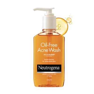 NEUTROGENA OIL - FREE ACNE WASH MICROCLEAR 175ML