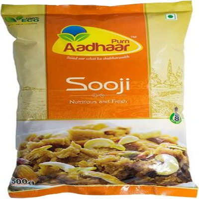 NON BRANDED AADHAAR SUJI 500GM
