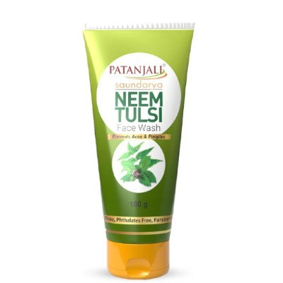 PATANJALI SAUNDARYA NEEM TULSI FACEWASH 60GM