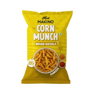 MAKINO CORN MUNCH INDIAN MASALA 150G