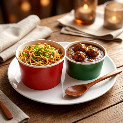 NOODLE WITH MANCHURIAN
