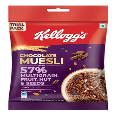 KELLOGGS CHOCOLATE MUESLI MULTIGRAIN FRUIT,NUT 75G