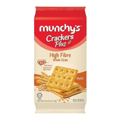 MUNCHY CRACKERS WHEAT CRACKERS 300G