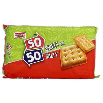 BRITANNIA 50-50 SWEET & SALTY BISCUITS 200G