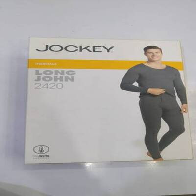 JOCKEY THERMAL LONG JOHN 2420 L CHARCOAL