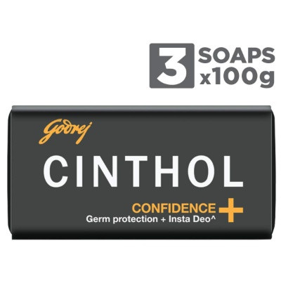CINTHOL HEALTH SOAP 99.9% GERM PROTECTION 3*100G