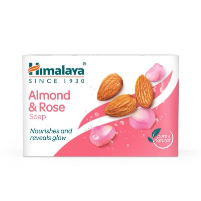 HIMLAYA ALMOND & ROSE SOAP 75G