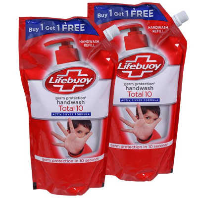 LIFEBUOY HANDWASH TOTAL 10 750ML+750ML