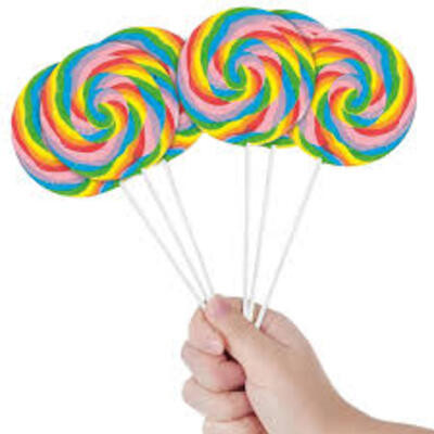 RAINBOW LOLLIPOP 10G