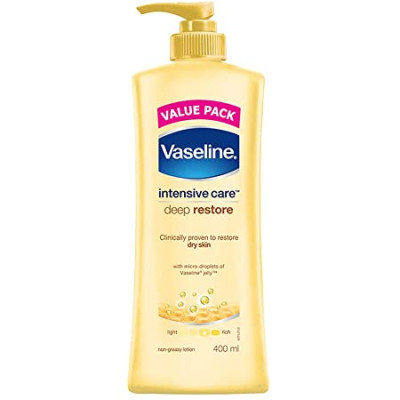 VASELINE INTE. CARE DEEP MOISTURE PURE OAT 400ML