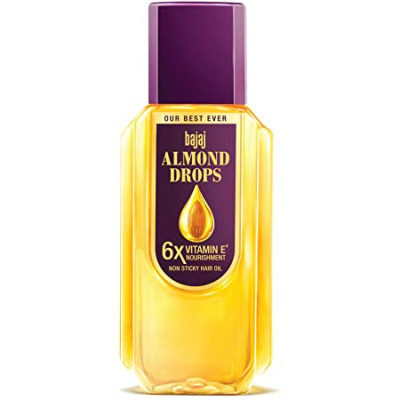 BAJAJ ALMOND DROP NON STICKY HAIR OIL 300ML
