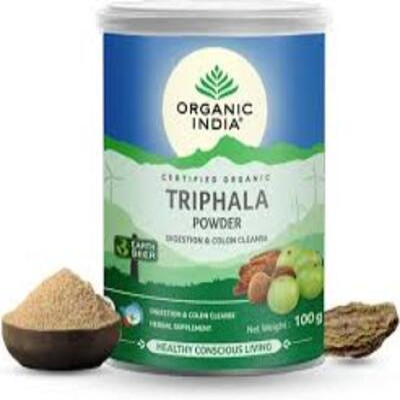 ORGANIC INDIA TRIPHALA POWDER 100G