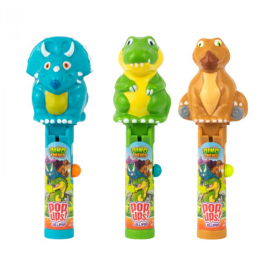 CANDY DINOSAUR POPS 10G