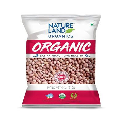 NATURE LAND ORGANIC PEANUT 500G