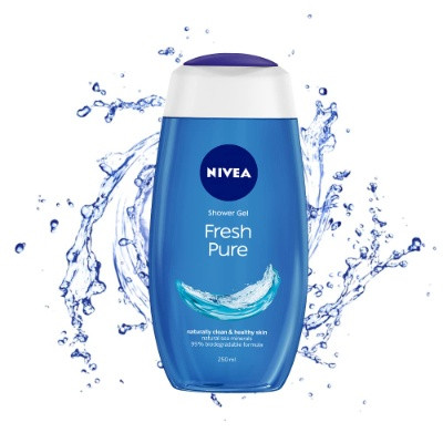 NIVEA FRESH PURE SHOWER GEL 250ML