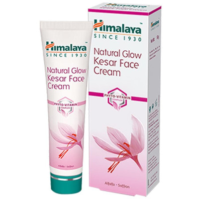HIMALAYA NATURAL GLOW KESAR FACE CREAM 25G RS-48