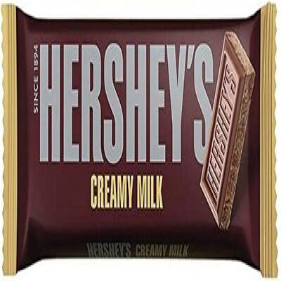 HERSHEYS CREAMY MILK CHOCOLATE 100GM