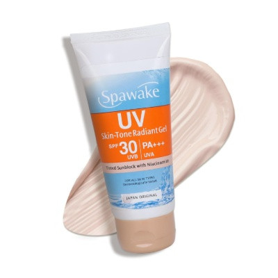 SPAWAKE UV SKIN TONE RADIANT GEL SPF 30 45G