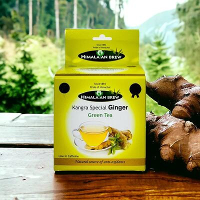 HIMALAYAN BREW KANGRA GINGER GREEN TEA 200GM