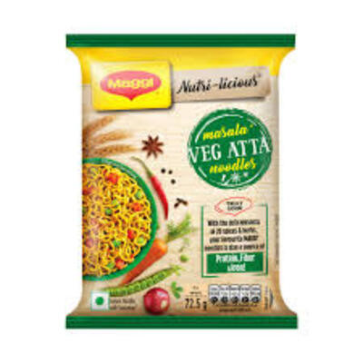 MAGGI MASALA VEG ATTA NOODLES 51G