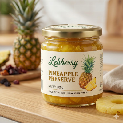LEHBERRY PINEAPPLE PRESERVE 200G
