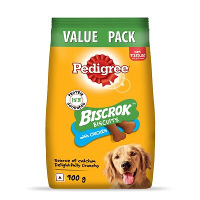 PEDIGREE BISCROK BISCUITS WITH CHICKEN 900G