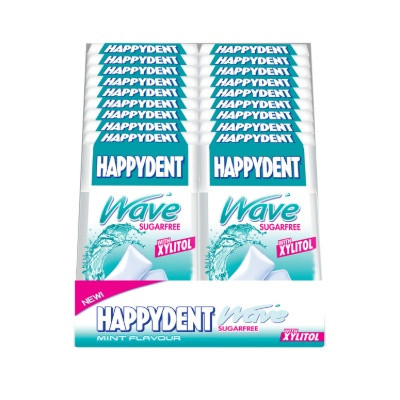 HAPPYDENT WAVE SUGAR FREE WITH XYLITOL MINT