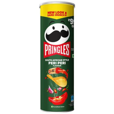 PRINGLES POTATO CRISPS PERI PERI FLAVOUR 107GM