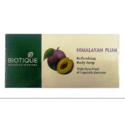 BIOTIQUE BIO HIMALAYAN PLUM REFRESH BODY SOAP 150G