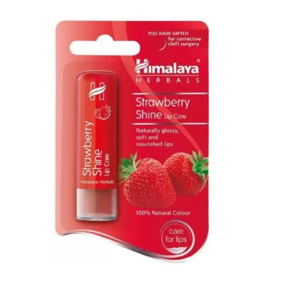 HIMALAYA STRAWBERRY SHINE LIP CARE 4.8G