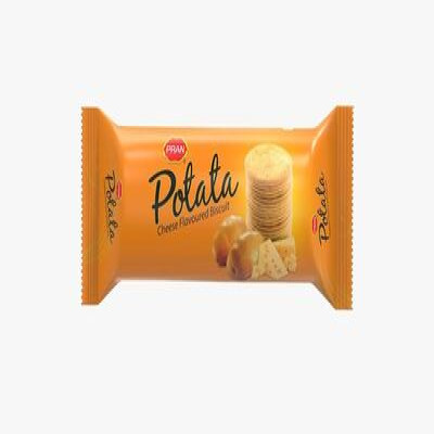 PRAN POTATA CHEESE FLAVOURED BISCUIT 75G